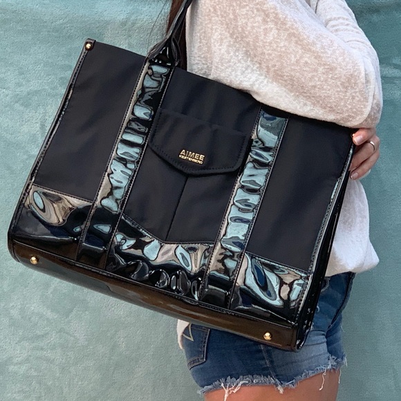 Aimee Kestenberg Handbags - NWT Aime kestenberg Heston Large tote black bag